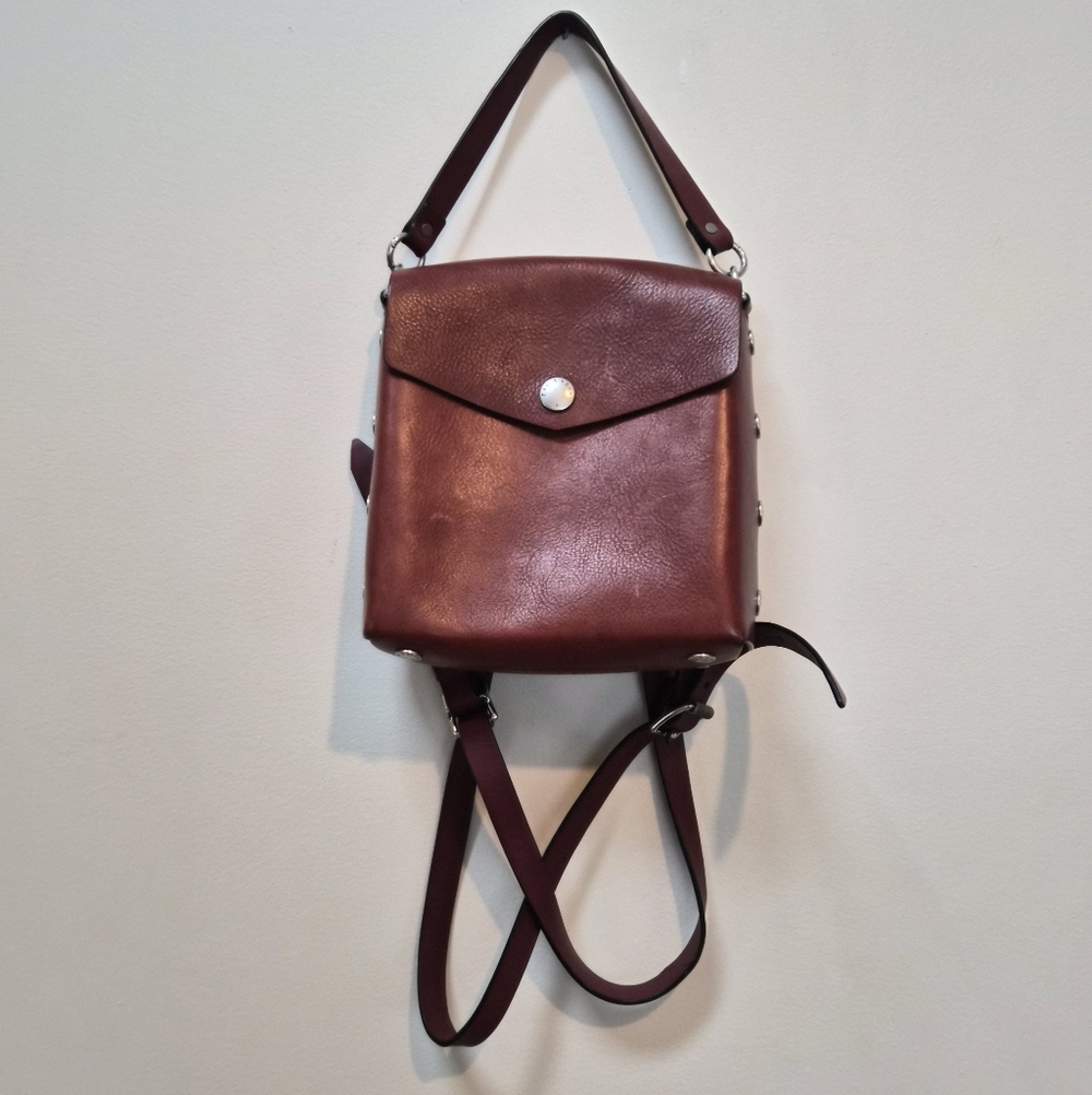 Rag & Bone Atlas Backpack In Burgundy